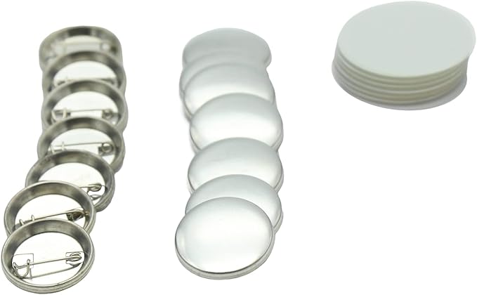 Metal Pin Button 25mm/37mm/58mm,10pk/pcs | The Happy Station | Philippines