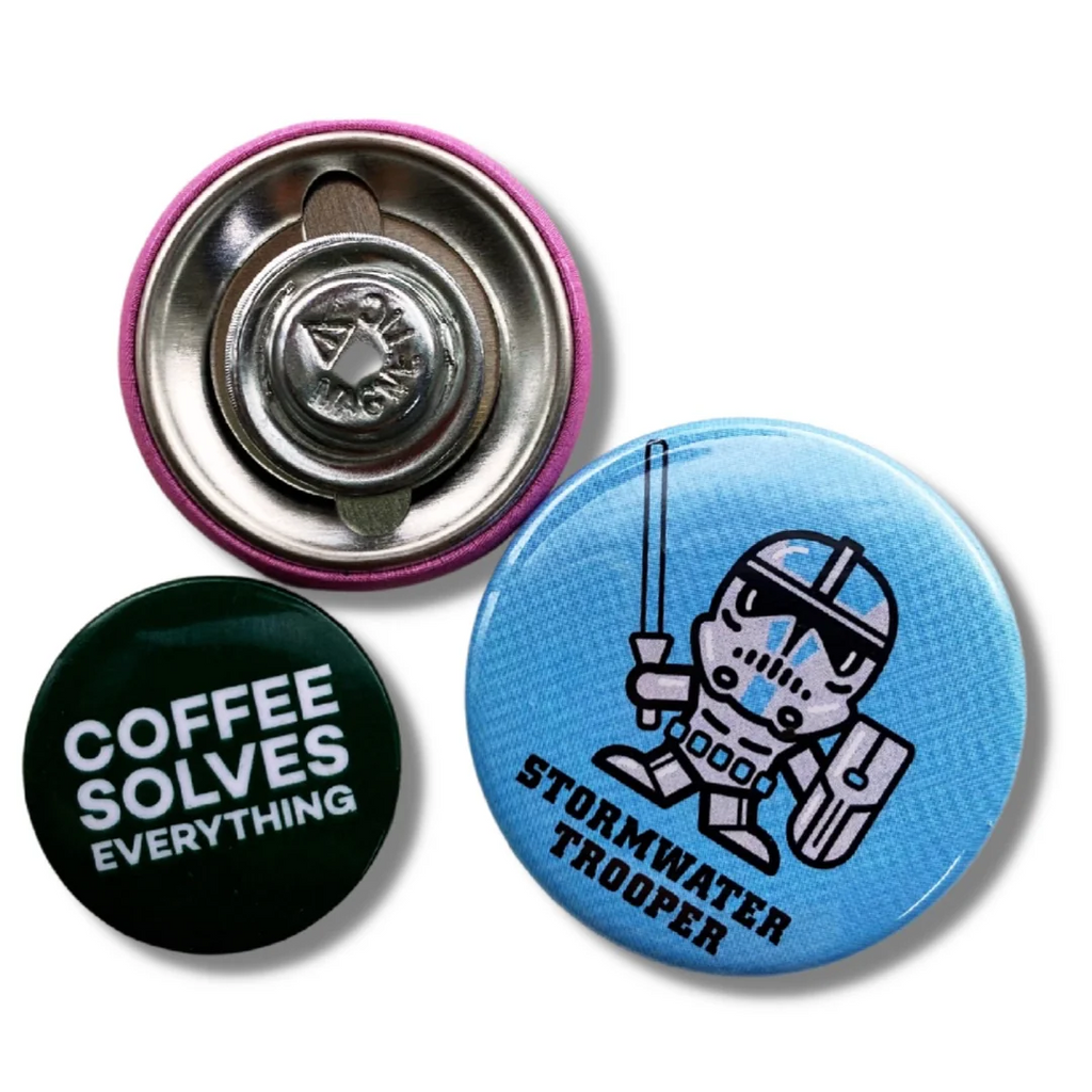 Rubber Magnet Button Pin 25mm/37mm/58mm, 10pk/pcs | The Happy Station ...