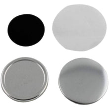 Rubber Magnet Button Pin 25mm/37mm/58mm, 10pk/pcs