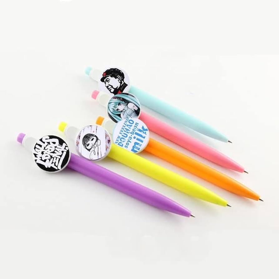 Button Badge Pens 10pk/pcs – The Happy Station