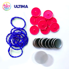 ULTIMA | Hair Tie Button, 10 sets per pack