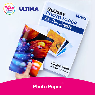 ULTIMA | Inkjet Photo Paper,  A4 - 100 sheets/20 sheets