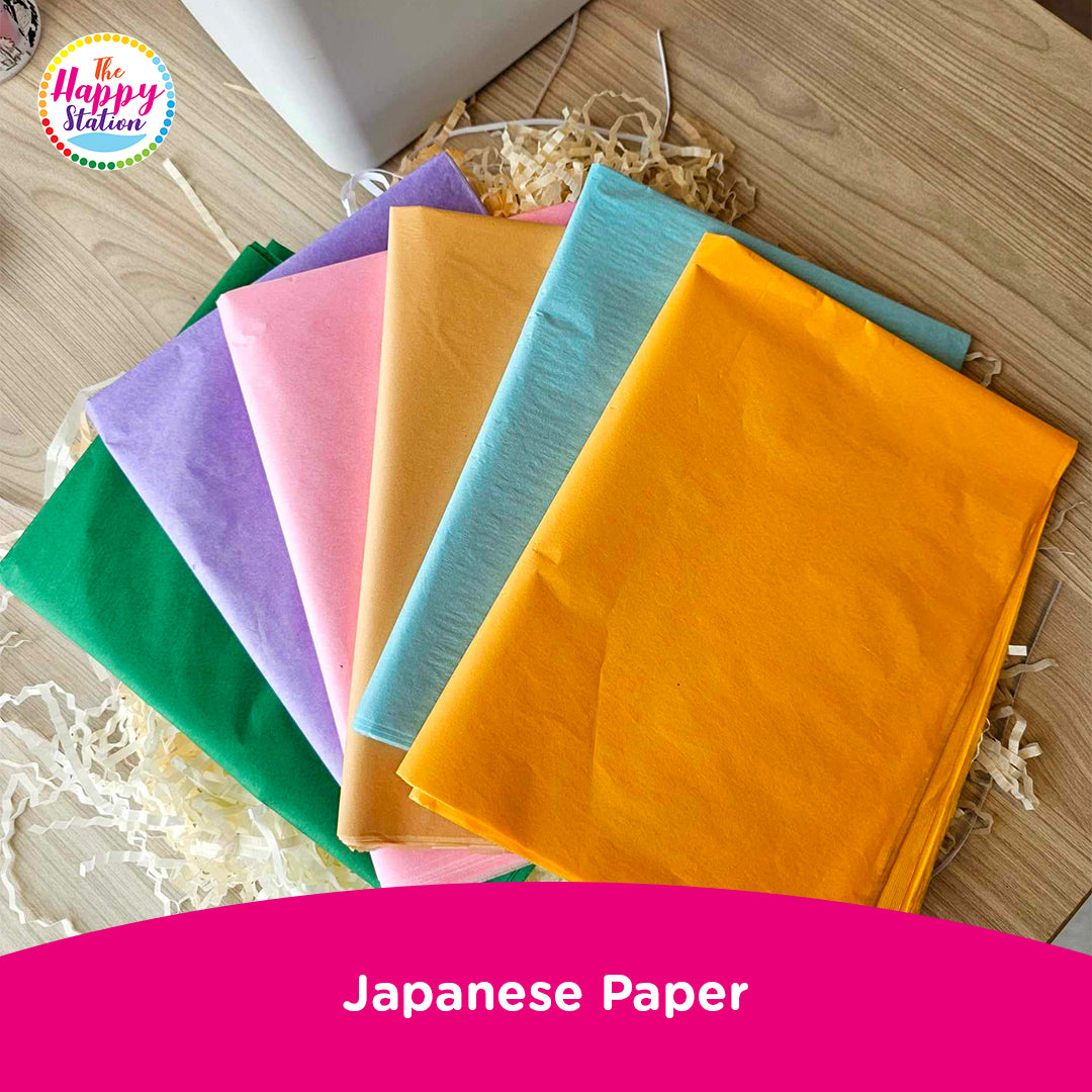Japanese Paper, 17gsm - 20inx30in, 12sheets | The Happy Station ...