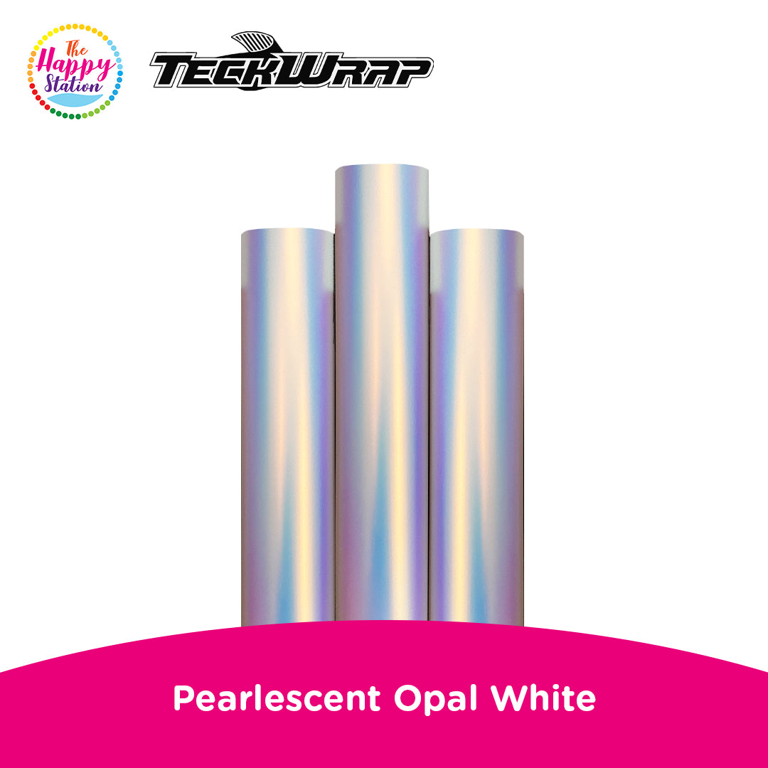 Opal Ras Sticker TECKWRAP | Pearlescent Opal Adhesive Vinyl Sticker | The Happy Station ...