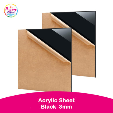 Acrylic Sheet Black 3mm
