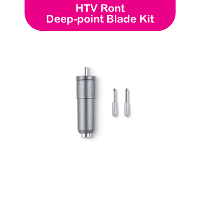 HTVRONT | Deep-Point Blade Kit - 2Pcs Deep-Point Cut Blade and Housing
