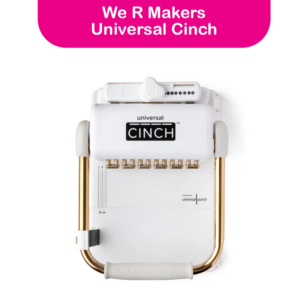 WE R MAKERS | Universal Cinch Book Binding Machine – The Happy Station
