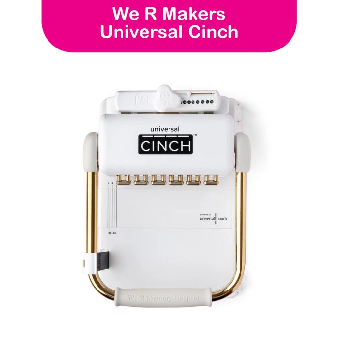 WE R MAKERS | Universal Cinch Book Binding Machine
