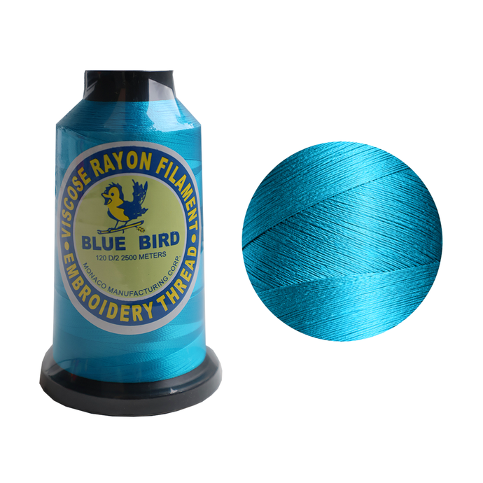 Blue Bird Embroidery Thread 120 D/2 2500 meters