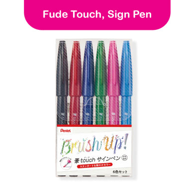 Pentel Fude Touch Brush Sign Pen