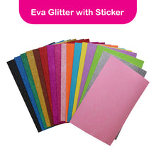 Eva Foam Glitter with Sticker