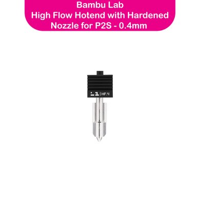 Bambu Lab High Flow Hotend with Hardened Steel Nozzle for P2S - 0.4mm