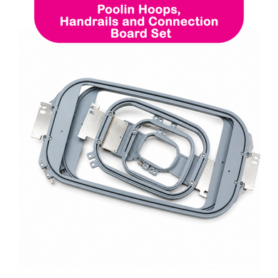 Poolin Hoops, Handrails & Connection Board Set