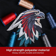 RICHWORD | Polyester Embroidery Thread, 108D/2, 40WT - 4000M