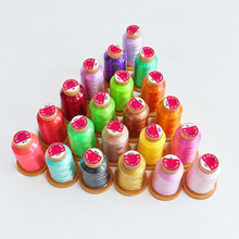 RICHWORD | Polyester Embroidery Thread, 108D/2, 40WT - 800M