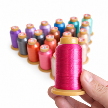 POOLIN | Polyester Embroidery Machine Thread, 108D/2, 40WT - 800M
