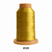 POOLIN | Polyester Embroidery Machine Thread, 108D/2, 40WT - 800M
