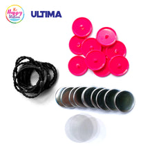 ULTIMA | Hair Tie Button, 10 sets per pack 37mm