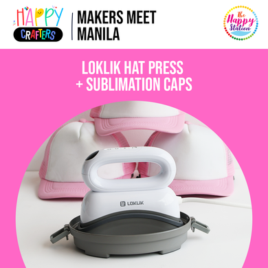 LOKLIK | Impress Hat Press Machine with FREE Sublimation Caps