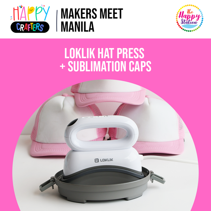 LOKLIK | Impress Hat Press Machine with FREE Sublimation Caps