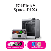 Creality K2 Plus/K2 Plus Combo with Space Pi X4 & CR-Scan Otter