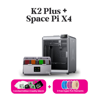 Creality K2 Plus/K2 Plus Combo with Space Pi X4 & CR-Scan Otter