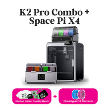 Creality K2 Pro/K2 Pro Combo with Space Pi X4 & CR-Scan Otter