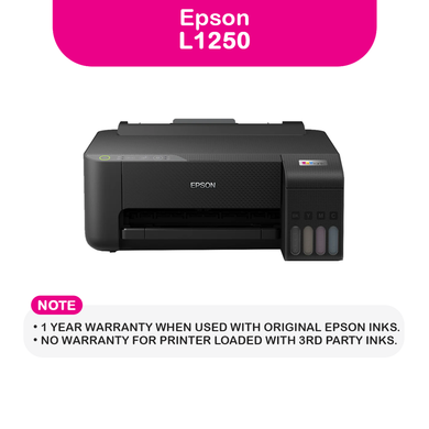 EPSON | EcoTank L1250 A4 Wi-Fi Ink Tank Printer