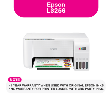 EPSON | EcoTank L3256, A4 Wi-Fi All-in-One Ink Tank Printer