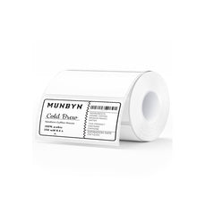 MUNBYN 2.25"x1.25" Generic Rectangle Series Thermal Labels (1000/Roll)
