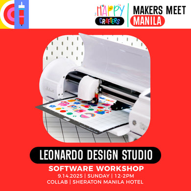 Makers Meet Manila Workshops - Leonardo Design Studio for Siser