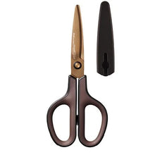PLUS Japan | Scissors, Fitcut Curve Premium Titanium, Brown