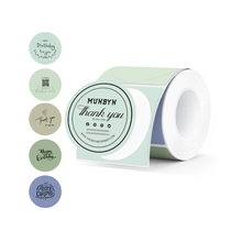MUNBYN Morandi Series Thermal Label