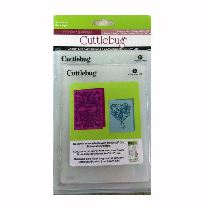 Cuttlebug® Embossing Border, Botanicals 2pcs per pack