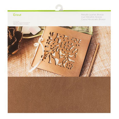 Cricut Soft Metallic Leather, Gold