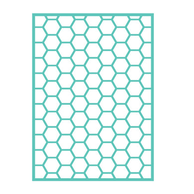 Cuttlebug™ 5x7 Honeycomb Embossing Folder
