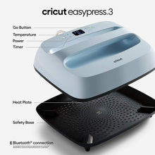 CRICUT | EasyPress 3 Heat Press machine, 12" x 10"