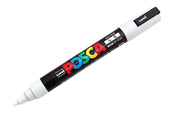 Uni Posca One Colour Paint Markers, PC-3M