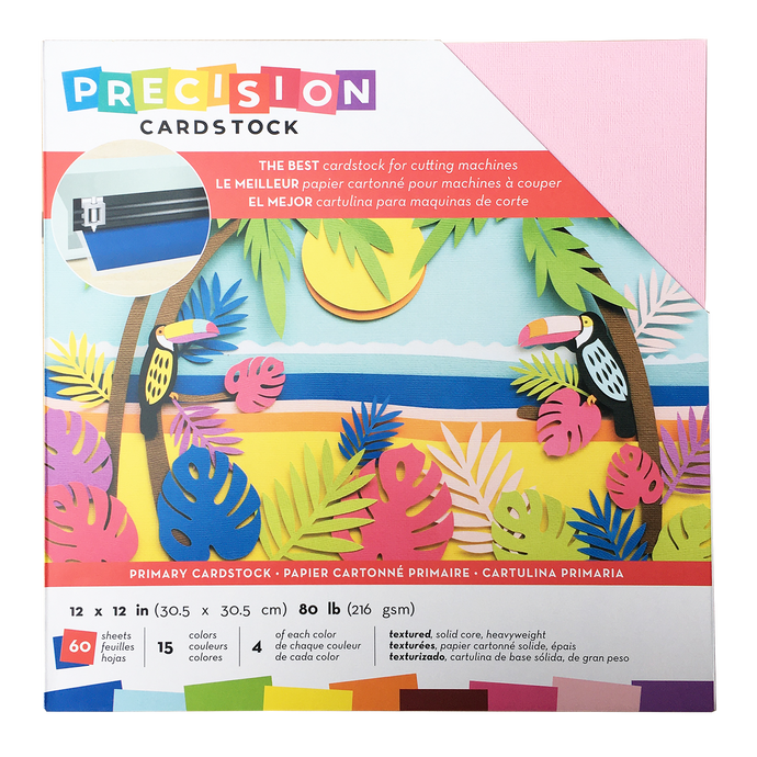 AMERICAN CRAFTS | Precision Cardstock - Primary