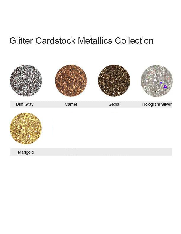 Silver Glitter 12x12 Card Stock | scrapbookcafe